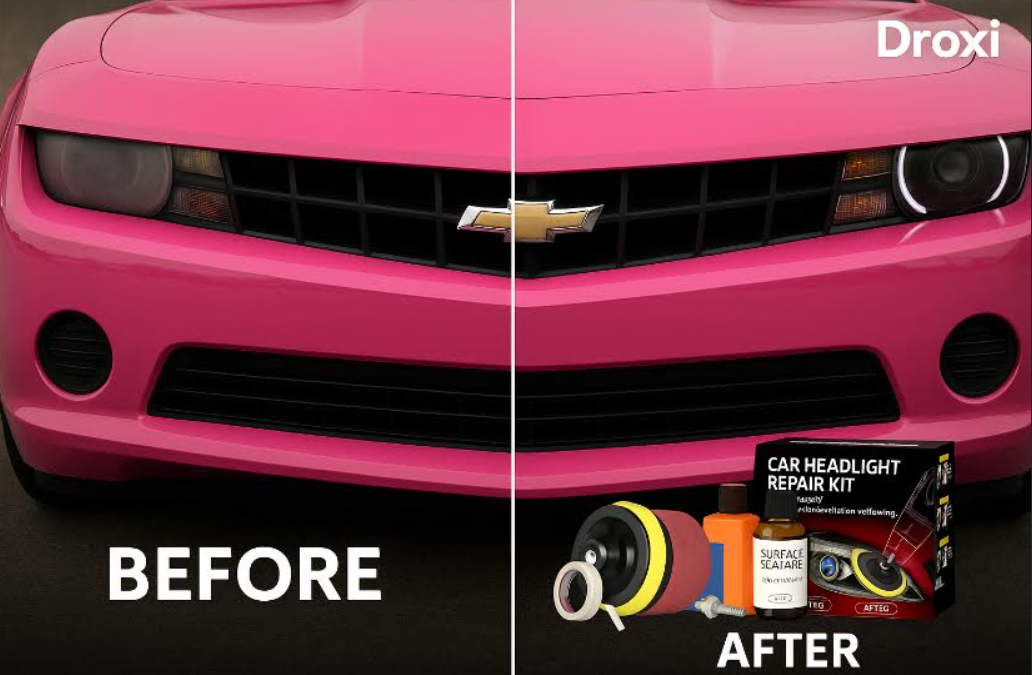 How to Restore Your Headlights Like New with the Droxi™ Full Headlight Repair Kit