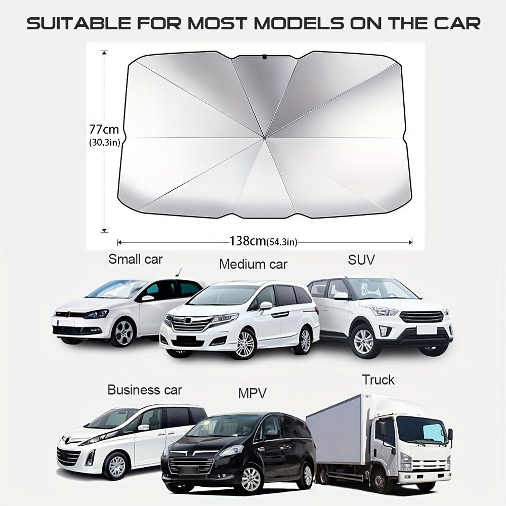 HeatBlock™ Car Windshield Shade