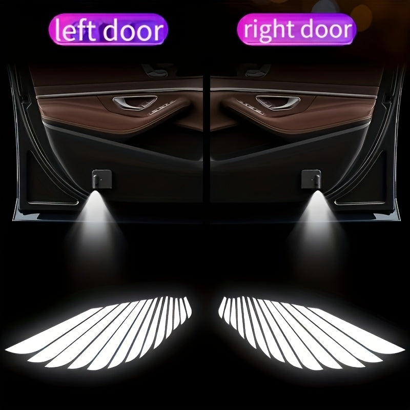 GlowWings™ Wireless Car Door Logo Projectors (2/4 Pcs)