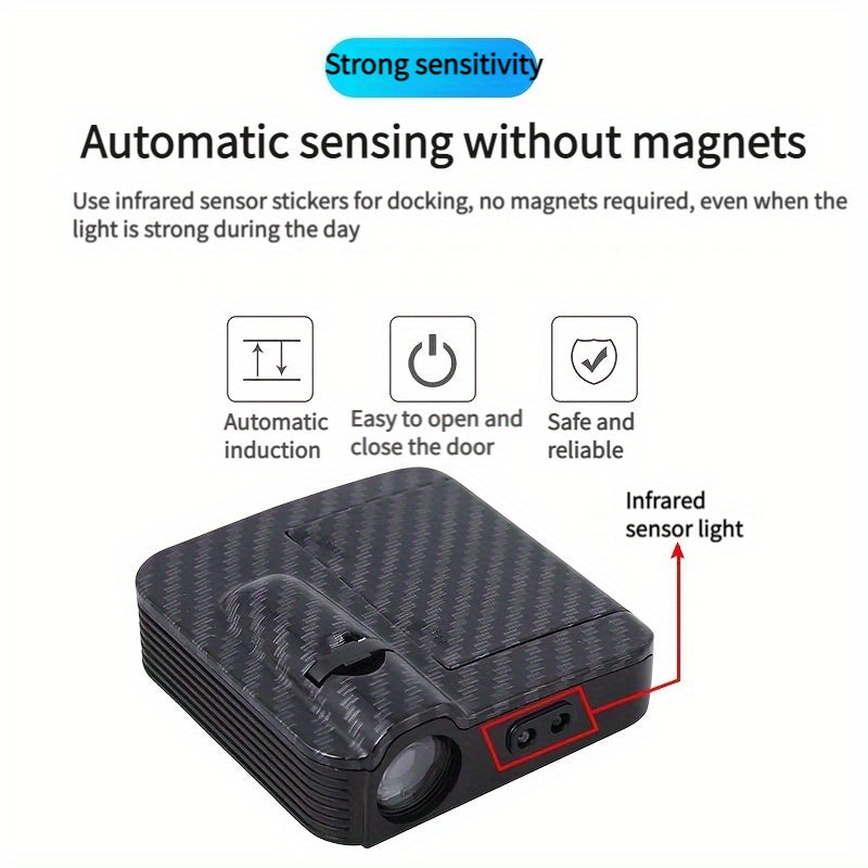 GlowWings™ Wireless Car Door Logo Projectors (2/4 Pcs)