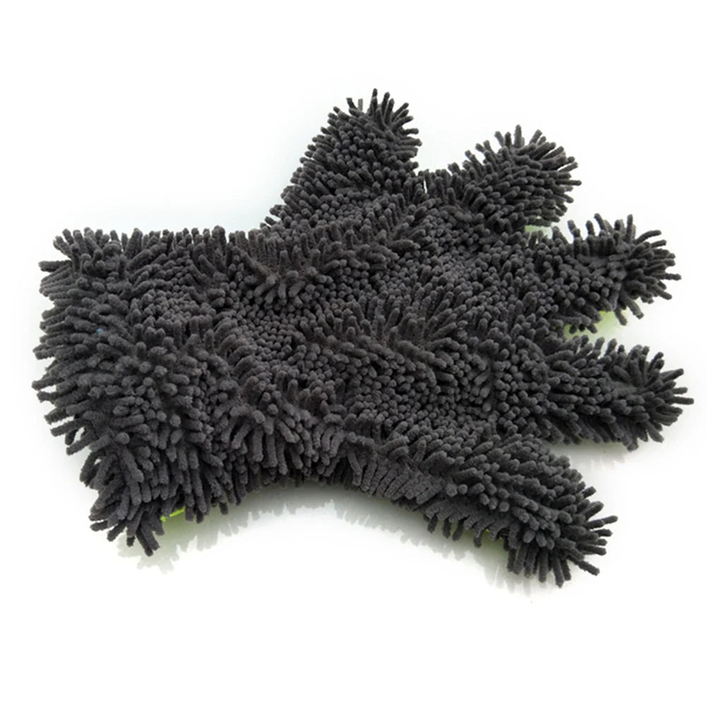 GripGlide™ Car & Motorbike Washing Gloves – Gentle Clean, Maximum Control