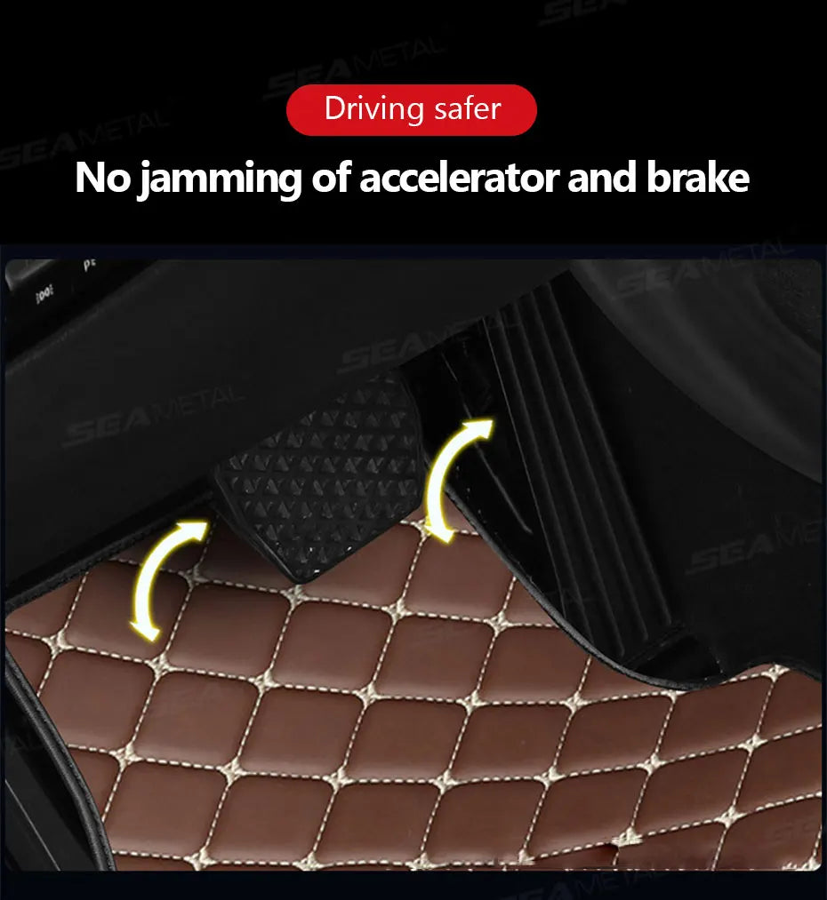 GripLine™ 4-Piece Universal Car Mats