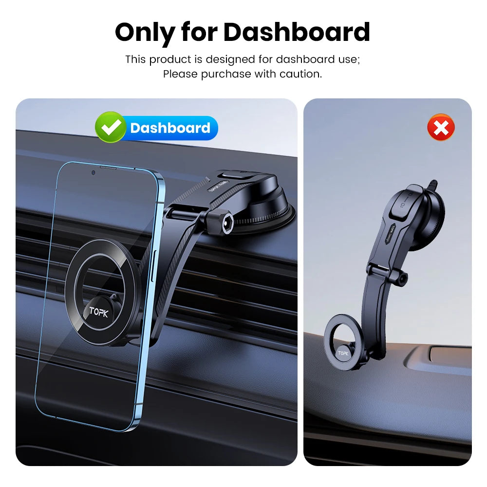 AirGrip™ Magnetic Car Phone Mount