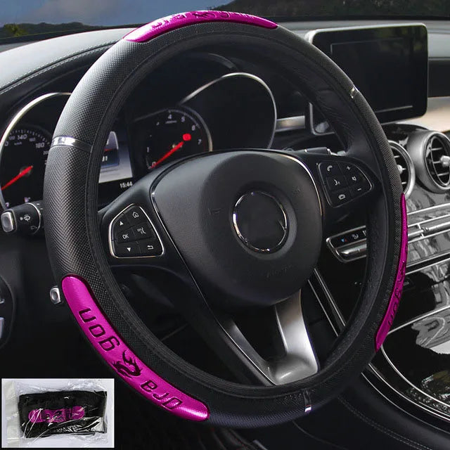 GlowGrip™ Sleek PU Leather Steering Upgrade