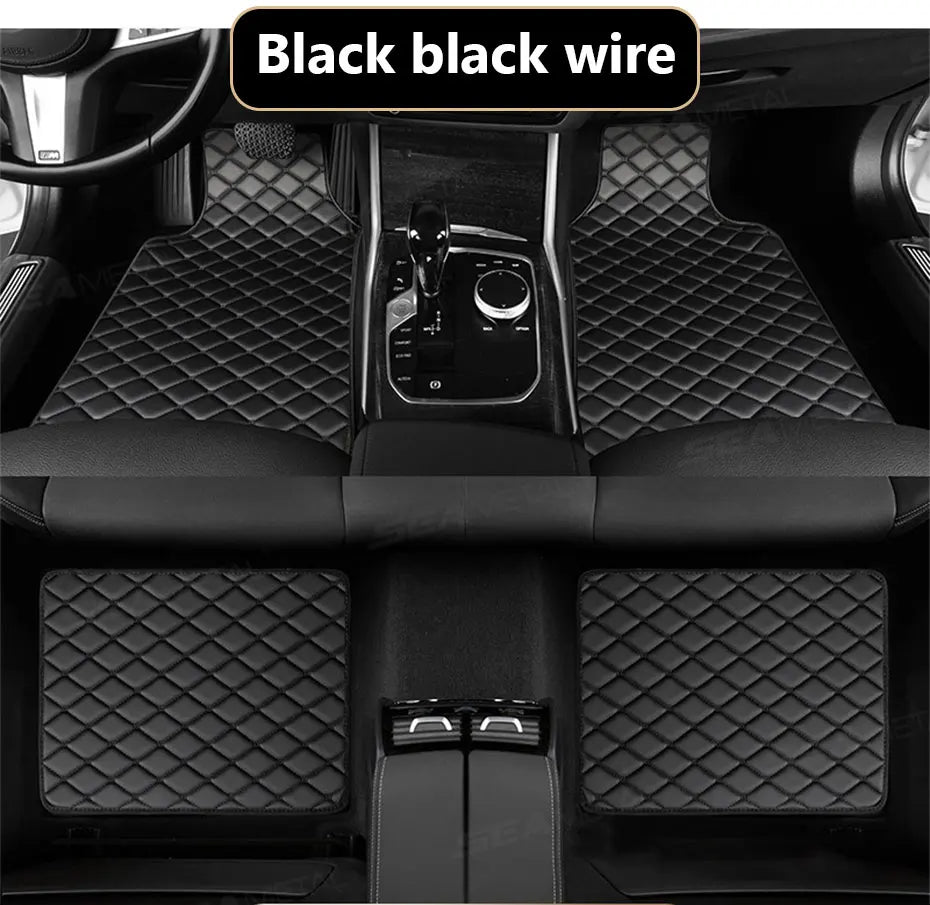 GripLine™ 4-Piece Universal Car Mats