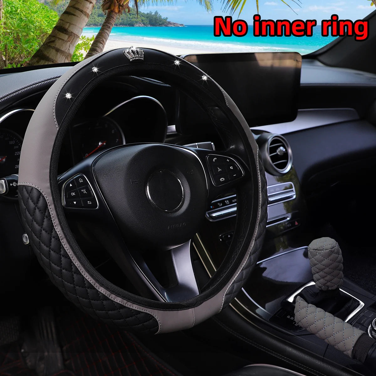 GlamCruze™ – Luxury Bling Interior Trio