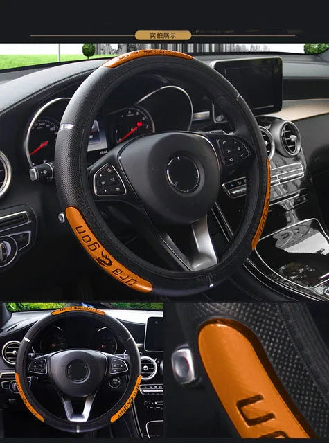 GlowGrip™ Sleek PU Leather Steering Upgrade
