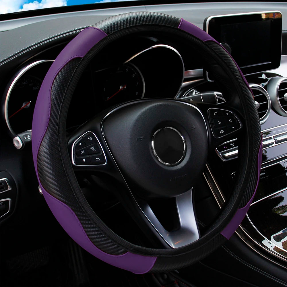 CarbonGrip™ Steering Wheel Cover
