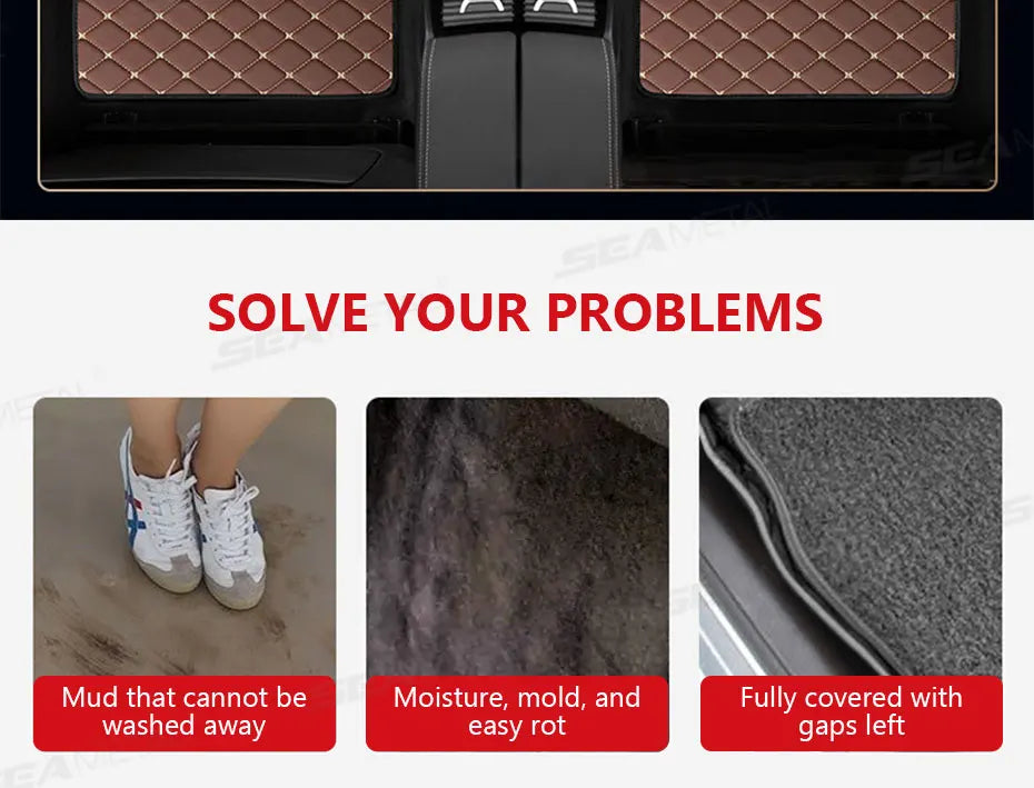 GripLine™ 4-Piece Universal Car Mats