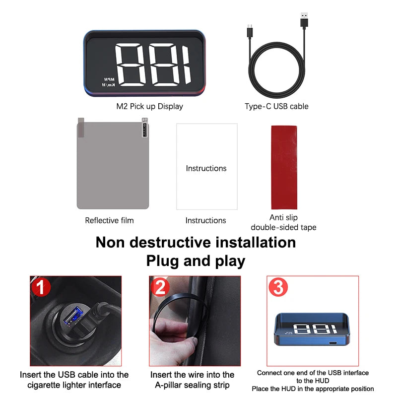 SpeedView™ HUD Display