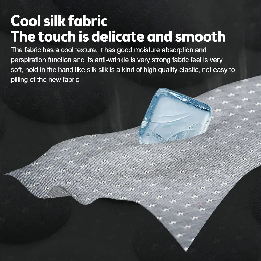 CoolDrive Cushion™ – Ice Silk Car Seat Cover (1pc)