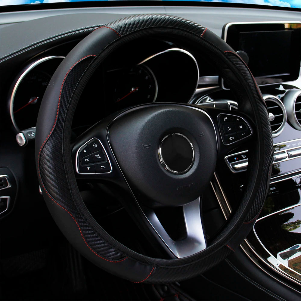 CarbonGrip™ Steering Wheel Cover
