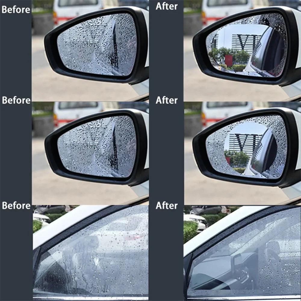 VisionGuard™ Rain & Fog Blocking Mirror Film