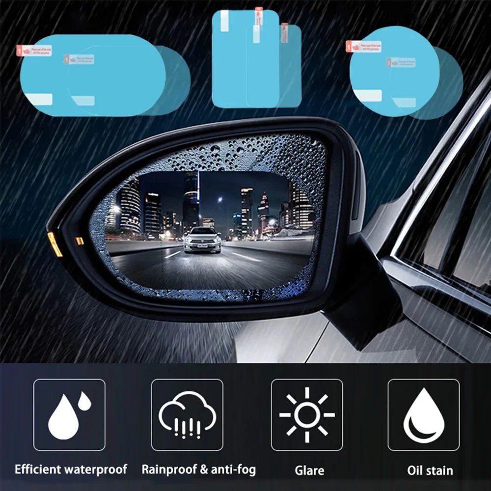 VisionGuard™ Rain & Fog Blocking Mirror Film