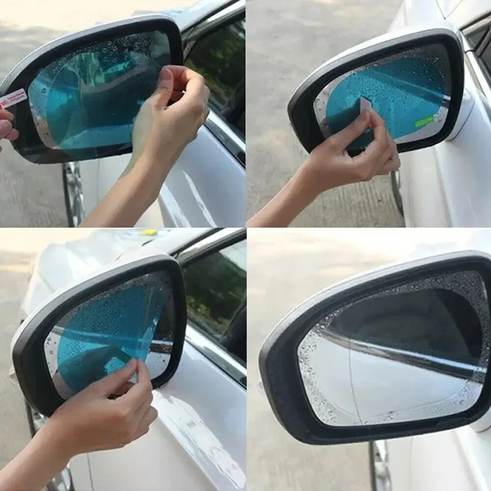 VisionGuard™ Rain & Fog Blocking Mirror Film
