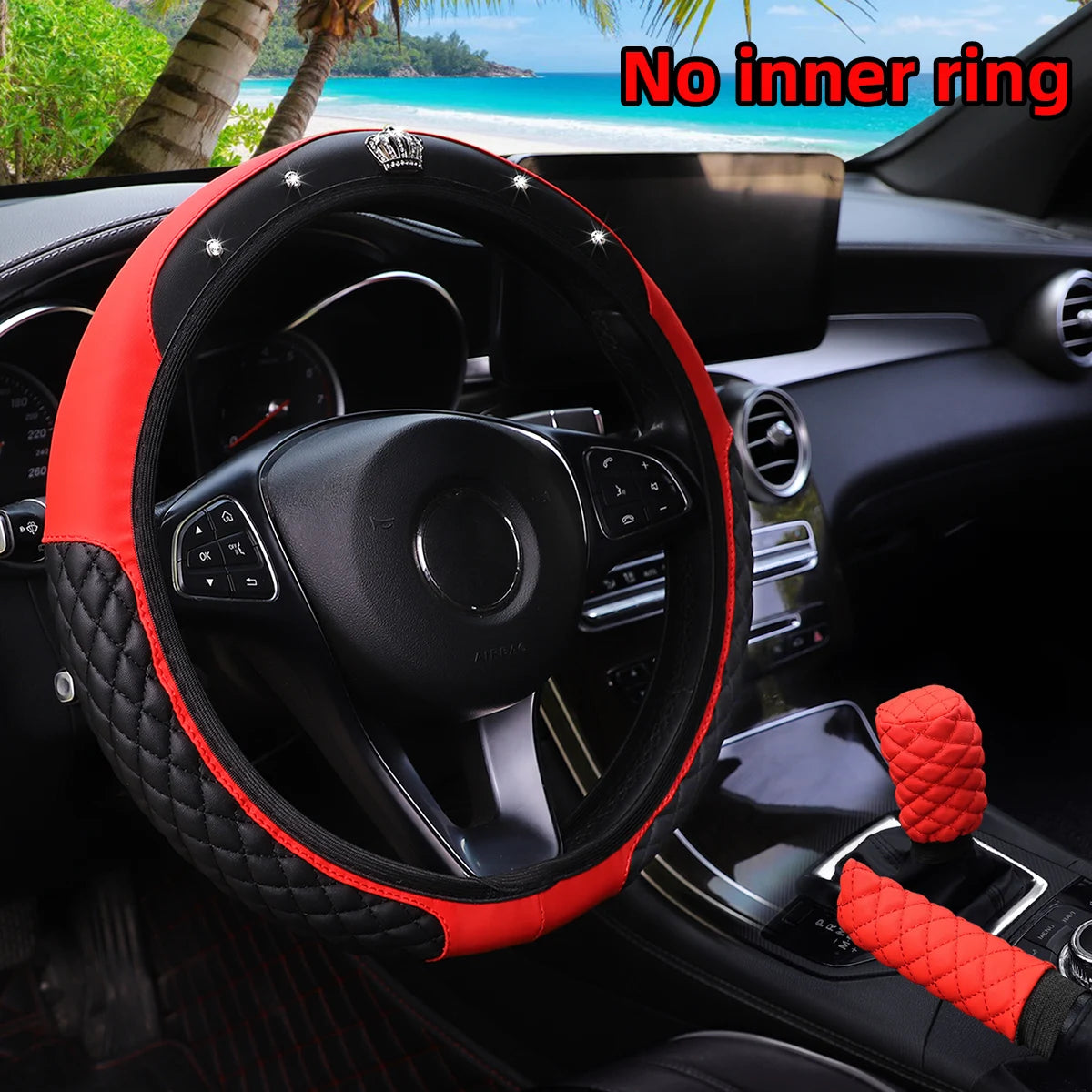GlamCruze™ – Luxury Bling Interior Trio