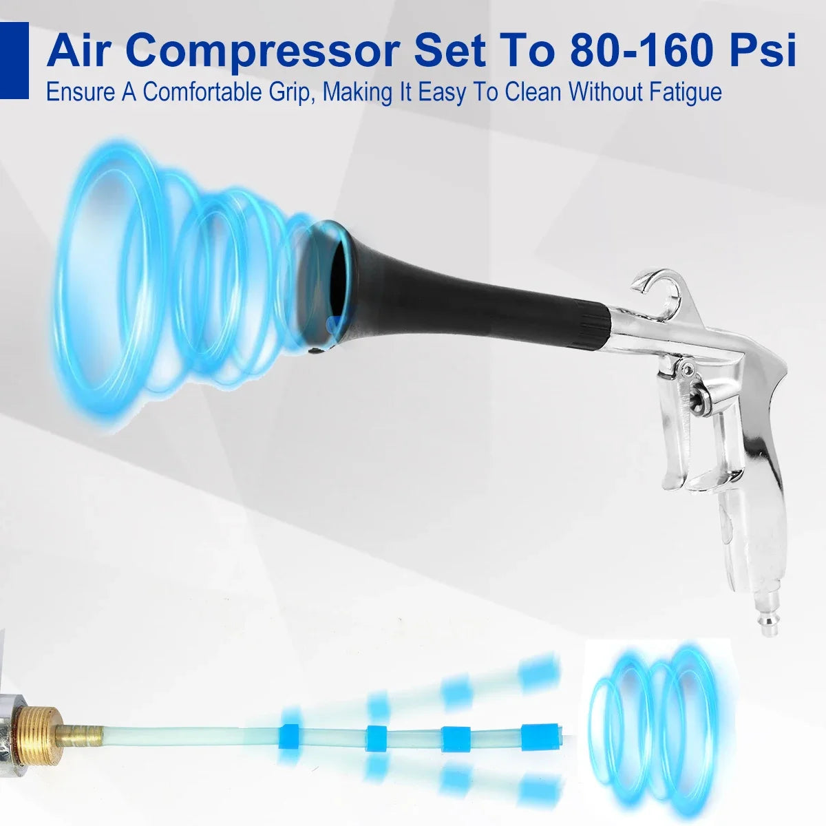 BlowPro™ Air Gun for Car Detailing – Power Clean in Every Crevice