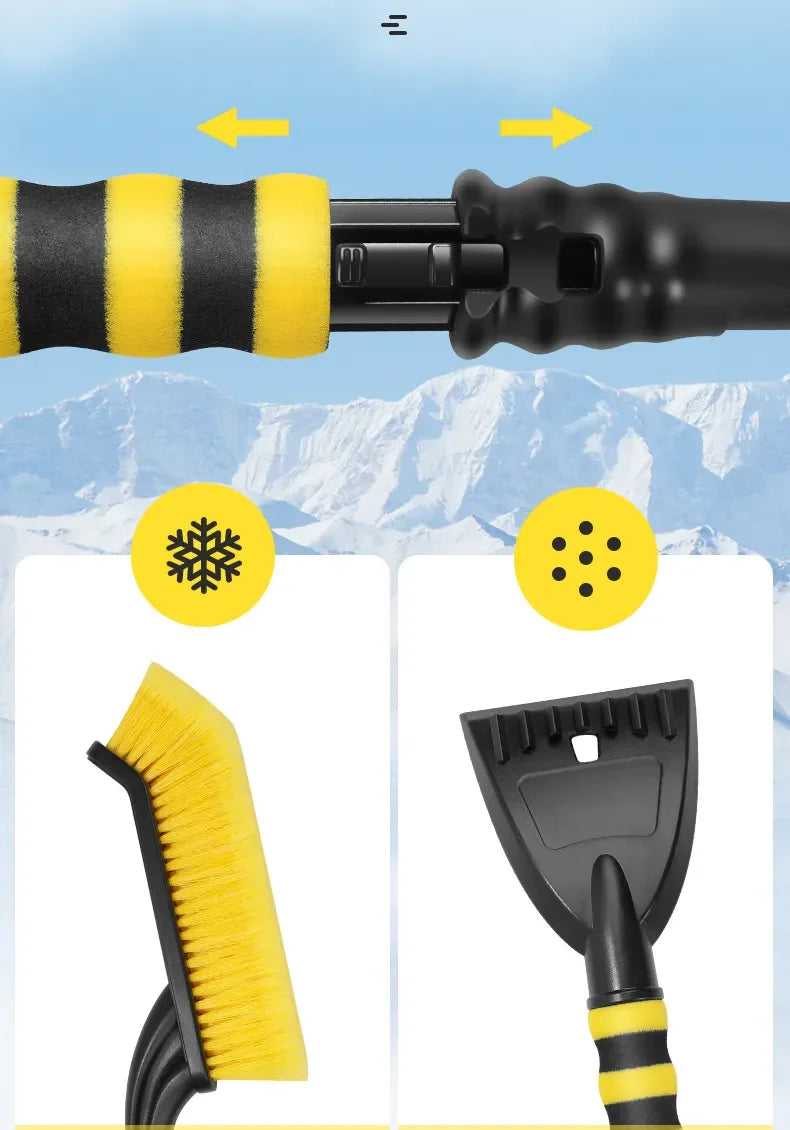 FrostEdge™ Ice Scraper & Snow Shovel Tool