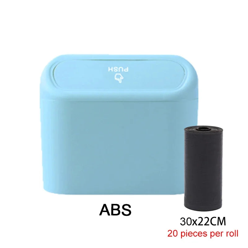 CleanRide™ Push-Lid Car Bin