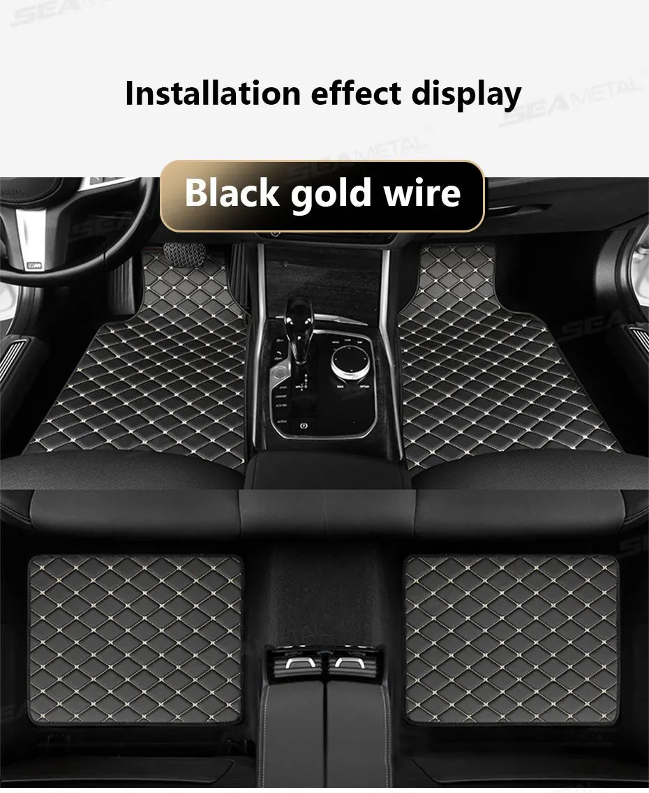 GripLine™ 4-Piece Universal Car Mats