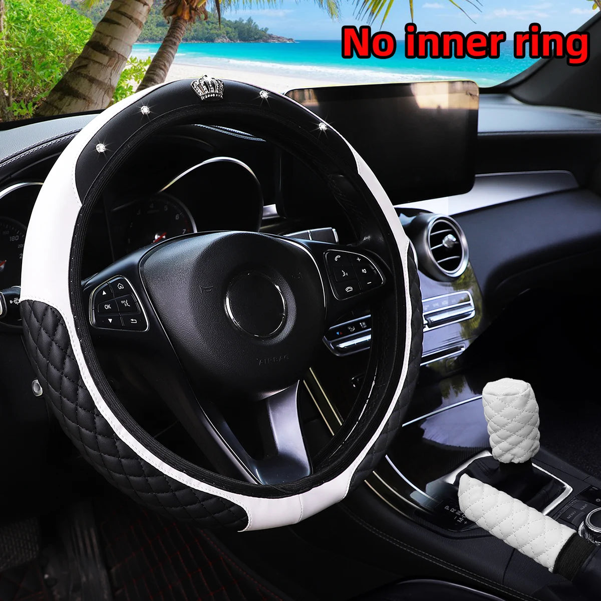 GlamCruze™ – Luxury Bling Interior Trio