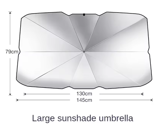 HeatBlock™ Car Windshield Shade