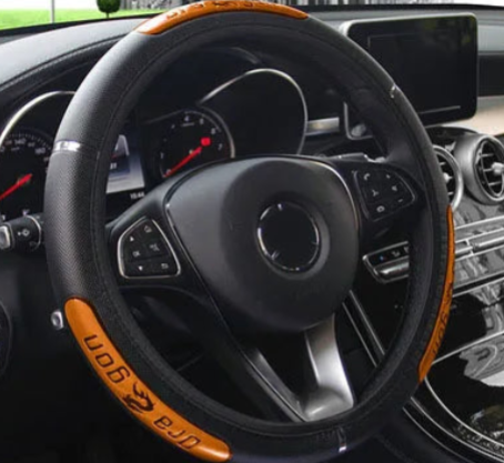 GlowGrip™ Sleek PU Leather Steering Upgrade