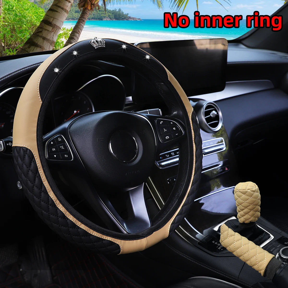 GlamCruze™ – Luxury Bling Interior Trio
