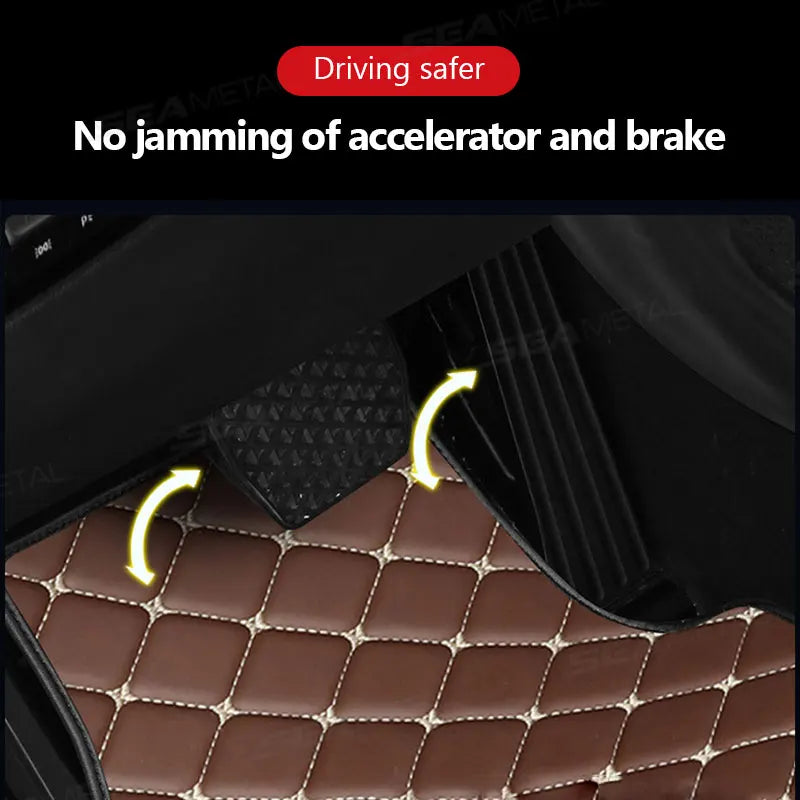 GripLine™ 4-Piece Universal Car Mats