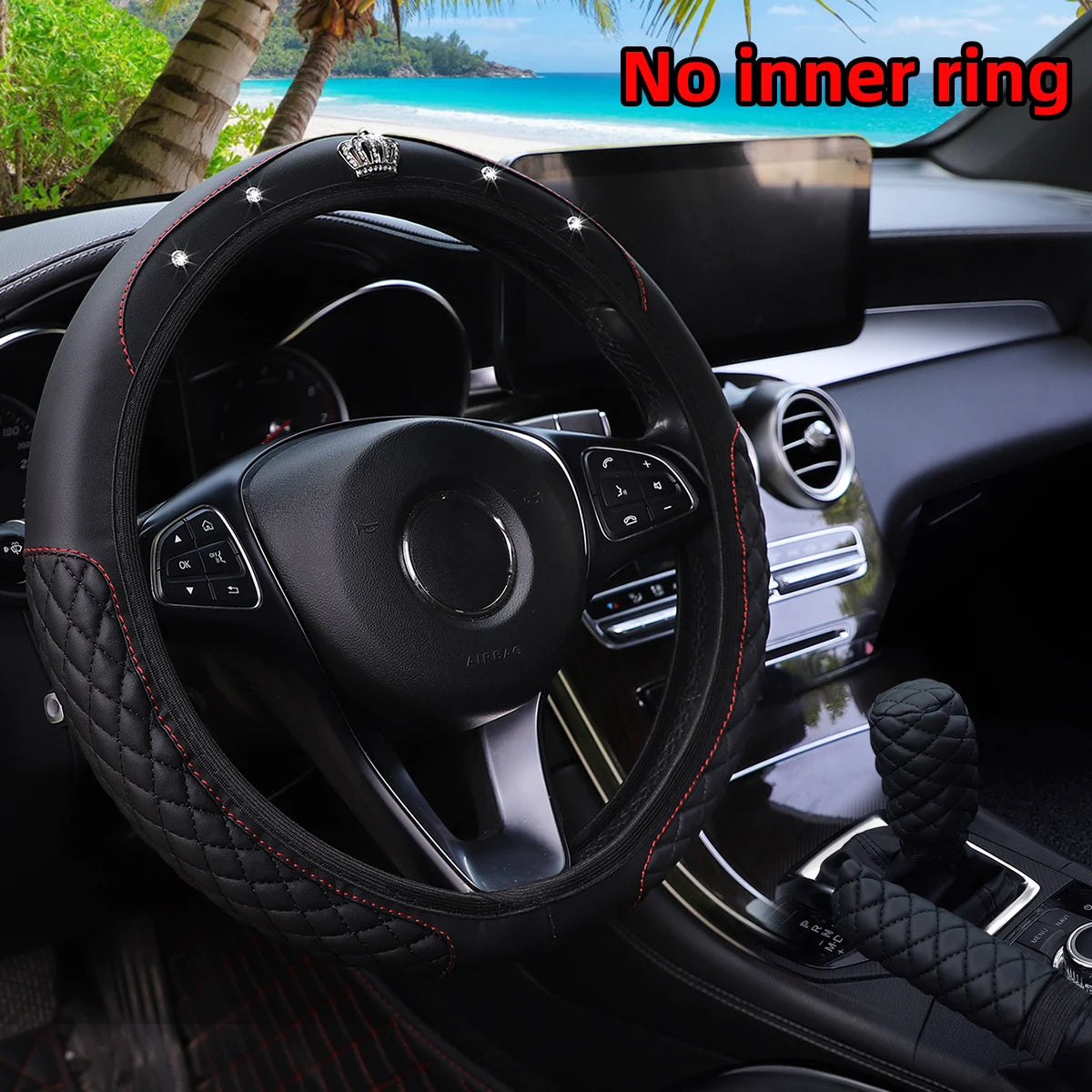 GlamCruze™ – Luxury Bling Interior Trio