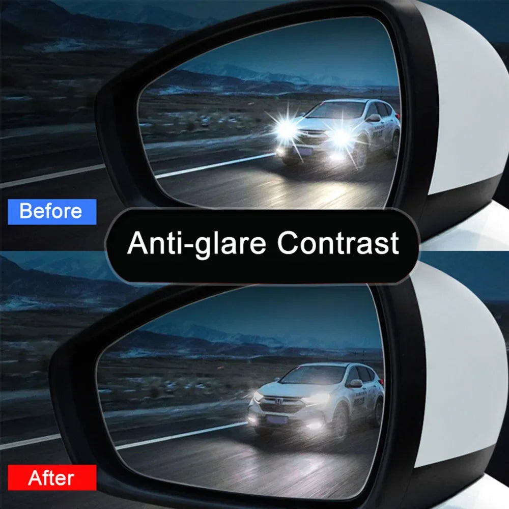 VisionGuard™ Rain & Fog Blocking Mirror Film