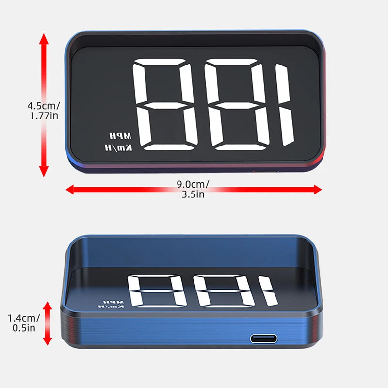 SpeedView™ HUD Display